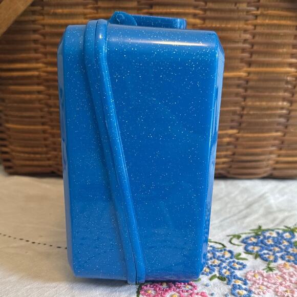 Vintage 90's Disney Aladdin & Genie Plastic Lunchbox (NO THERMOS) Made in USA - Picture 2 of 12